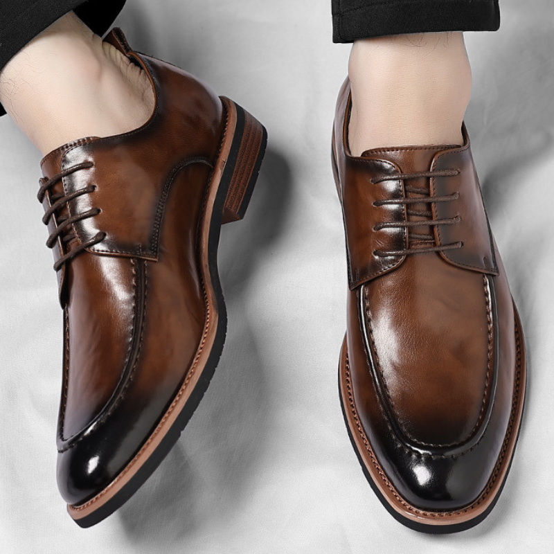 Cavaro Heritage Leather Derbies