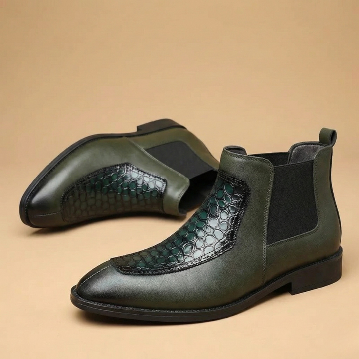 Dovan Embossed Chelsea Boot