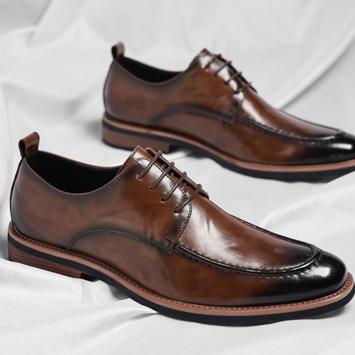 Cavaro Heritage Leather Derbies