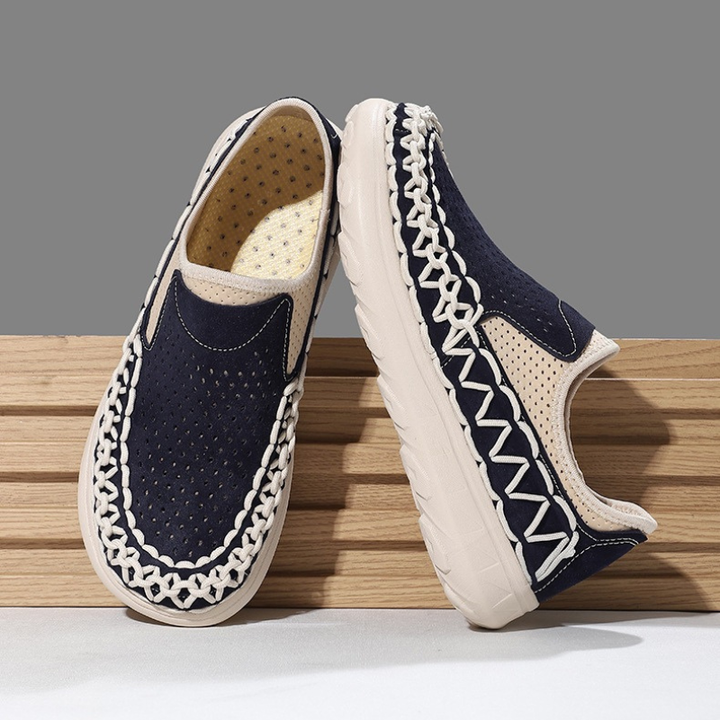 Adriano Hand-Woven Slip-Ons