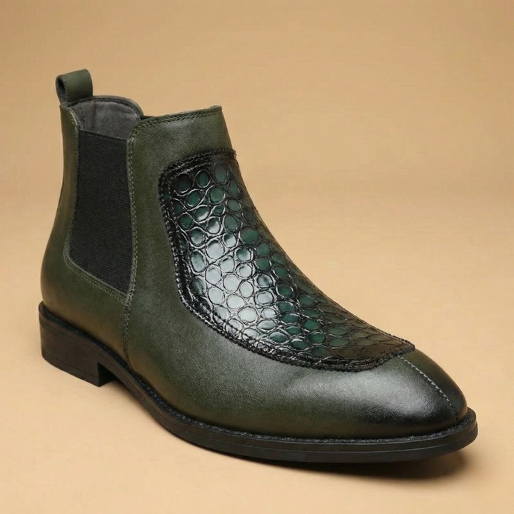 Dovan Embossed Chelsea Boot