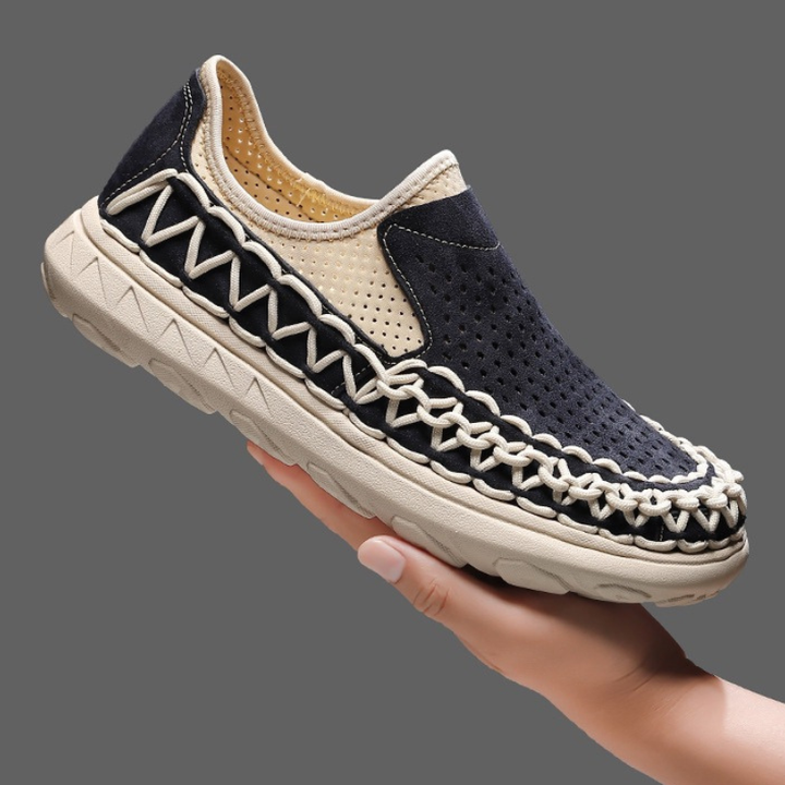Adriano Hand-Woven Slip-Ons