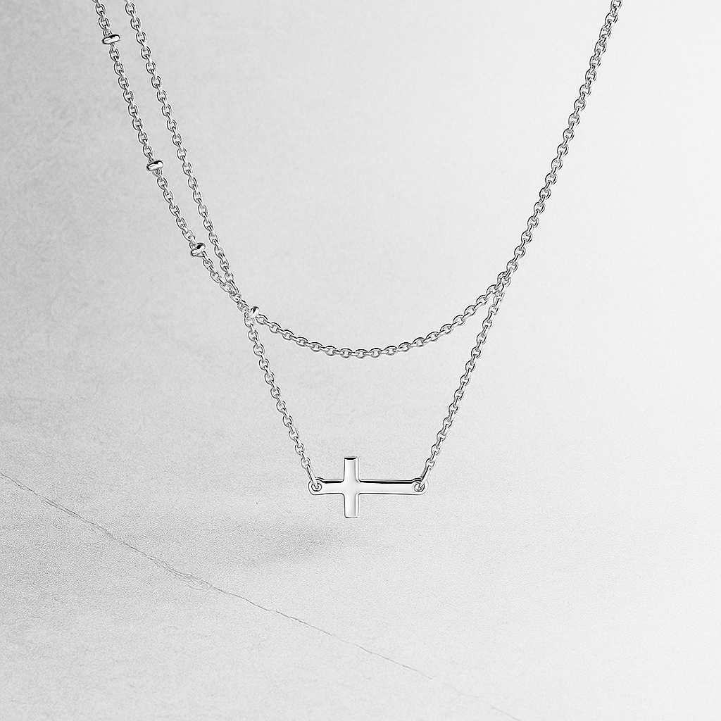 Avery Cross Necklace