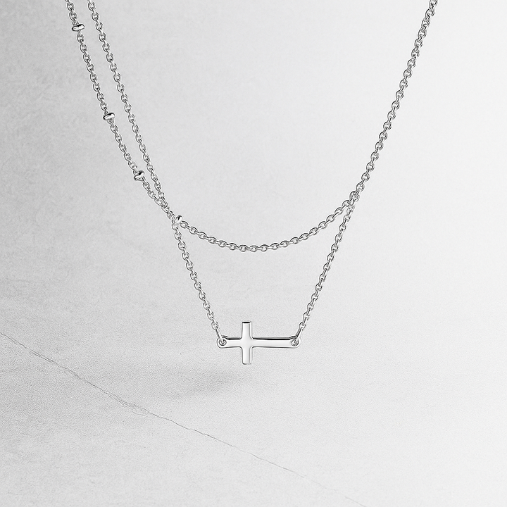 Avery Cross Necklace