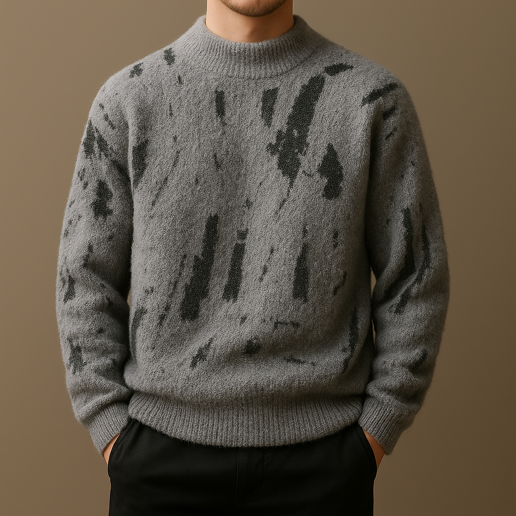 Wynn Brushed Wool Crew