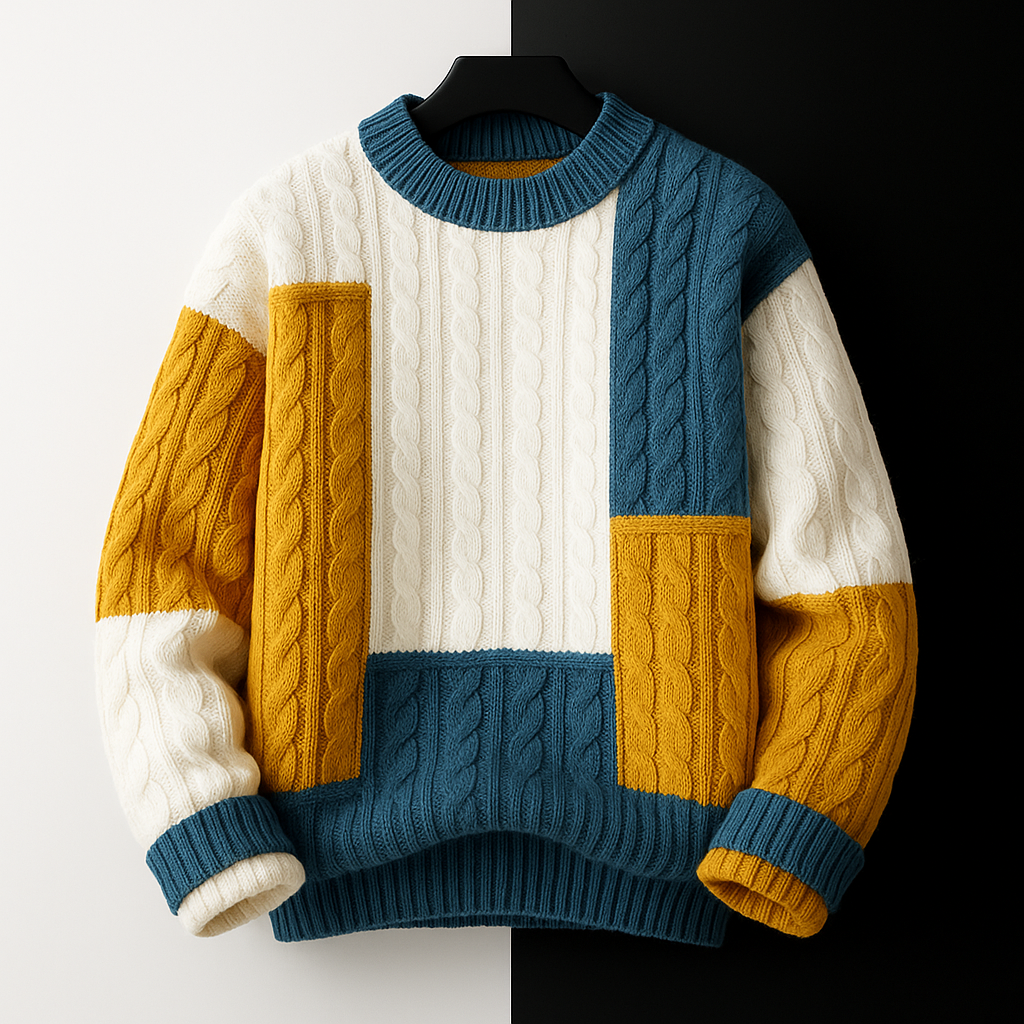 Breslin Crew Knit Sweater