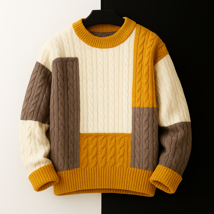 Breslin Crew Knit Sweater