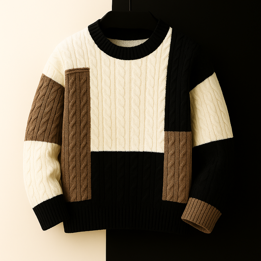 Breslin Crew Knit Sweater