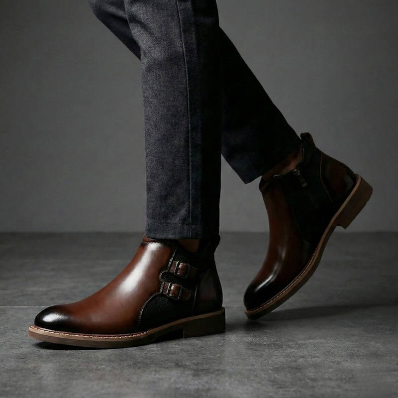 Valenti Dual-Tone Chelsea Boot