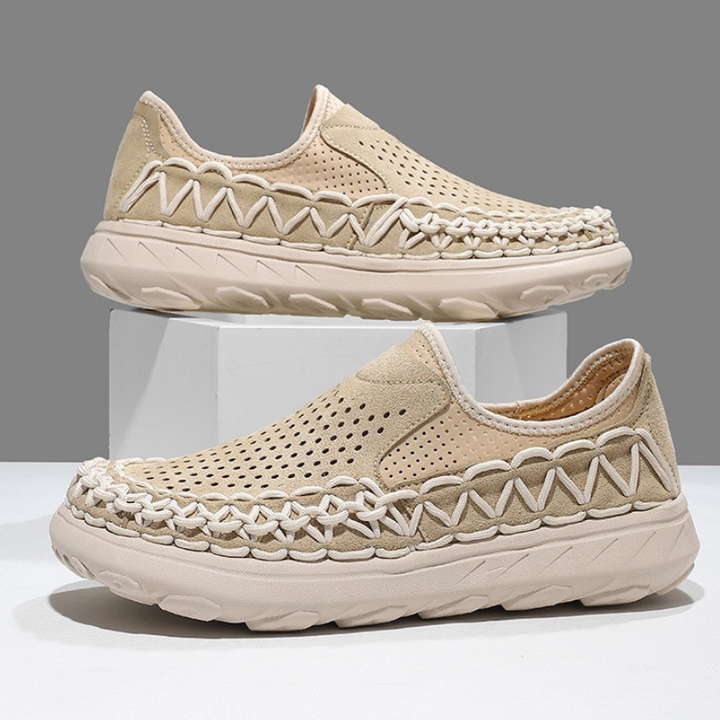 Adriano Hand-Woven Slip-Ons