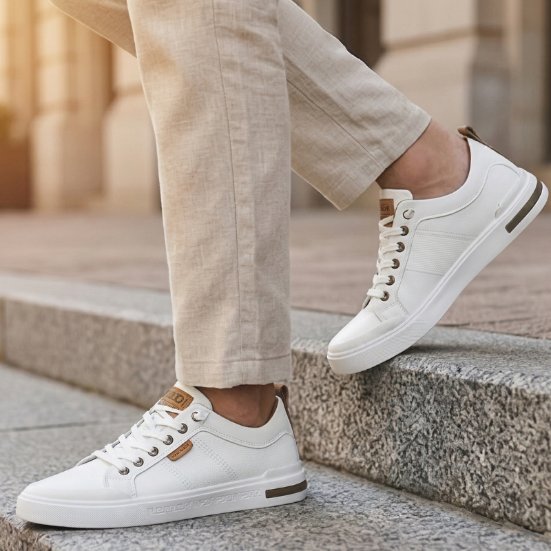 Vantero Court Leather Sneakers