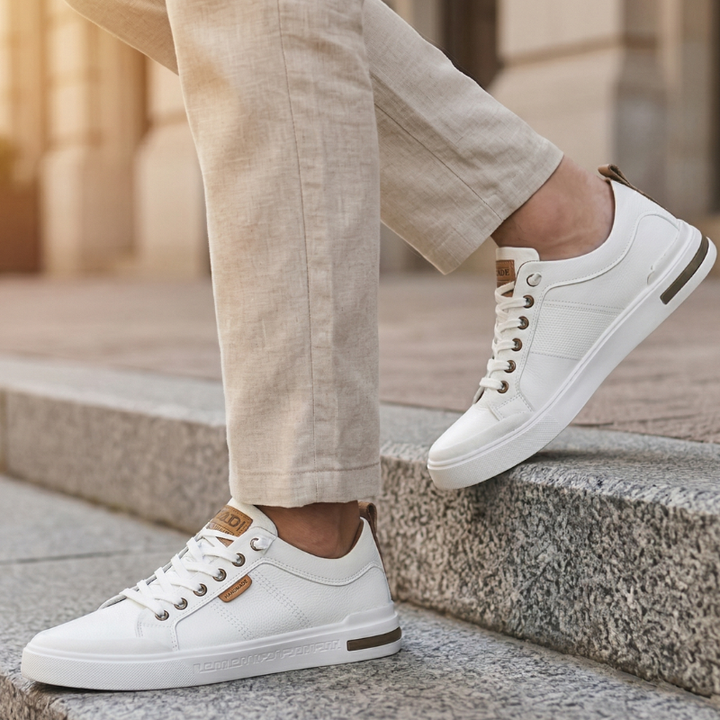 Vantero Court Leather Sneakers