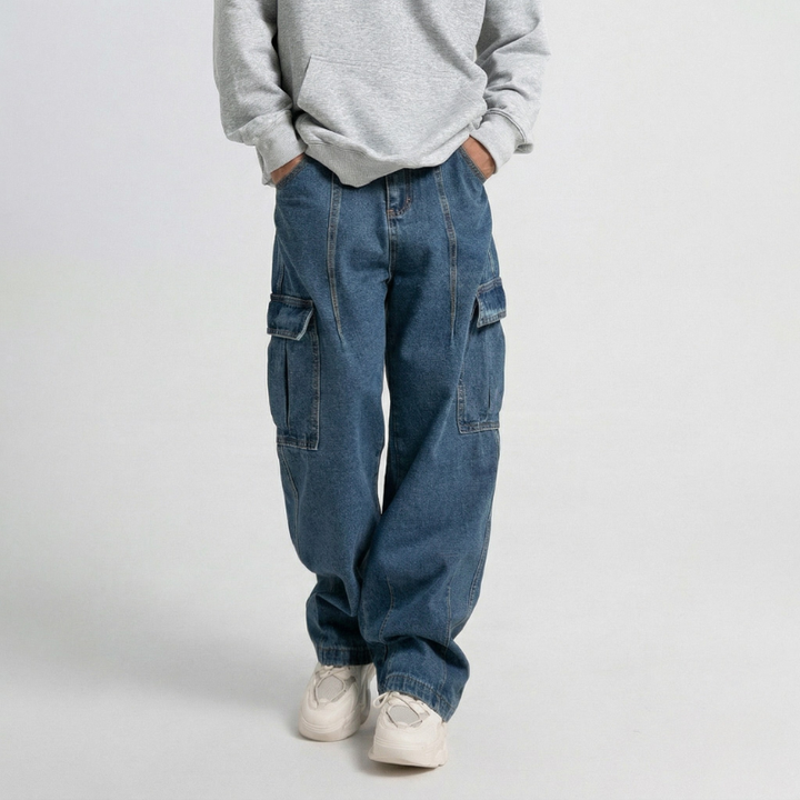 Trevon Cargo Denim Jeans