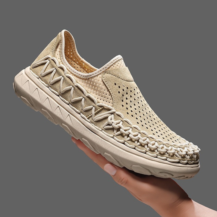 Adriano Hand-Woven Slip-Ons