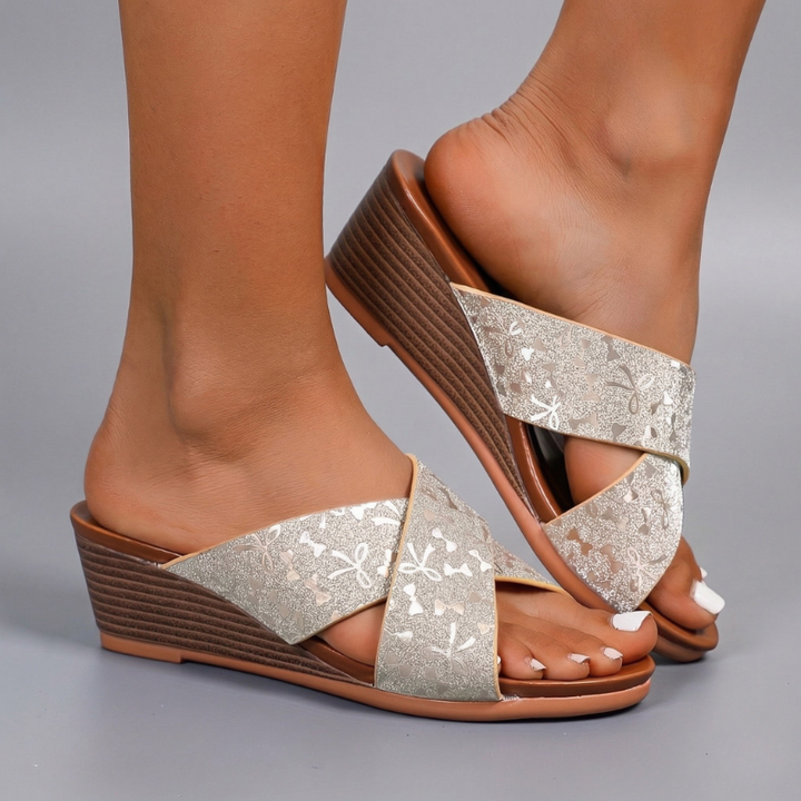 Catrina Slide Wedges