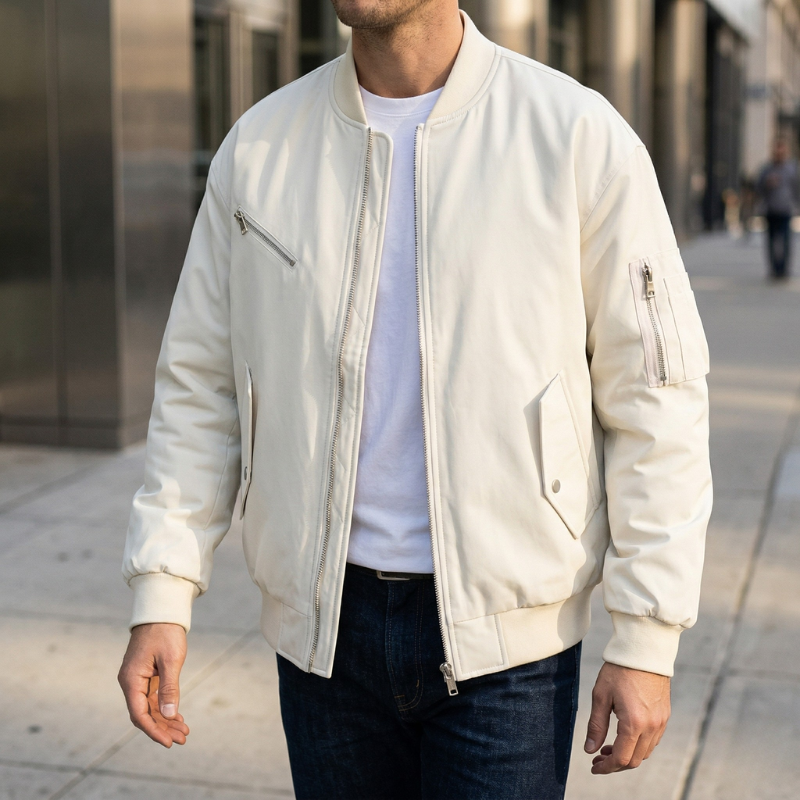 Grayson Stealth Bomber Jacket