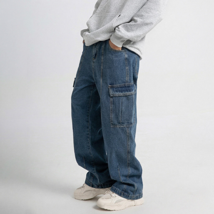 Trevon Cargo Denim Jeans