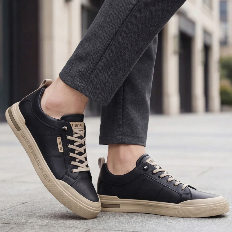 Vantero Court Leather Sneakers