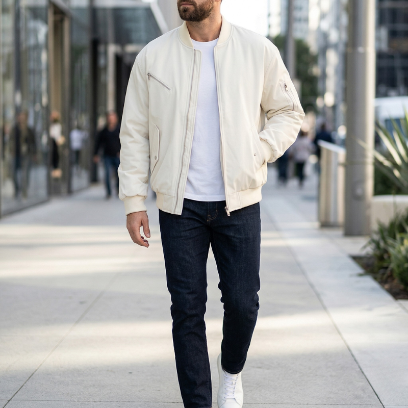 Grayson Stealth Bomber Jacket