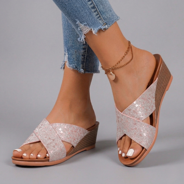 Catrina Slide Wedges