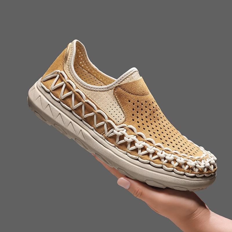 Adriano Hand-Woven Slip-Ons