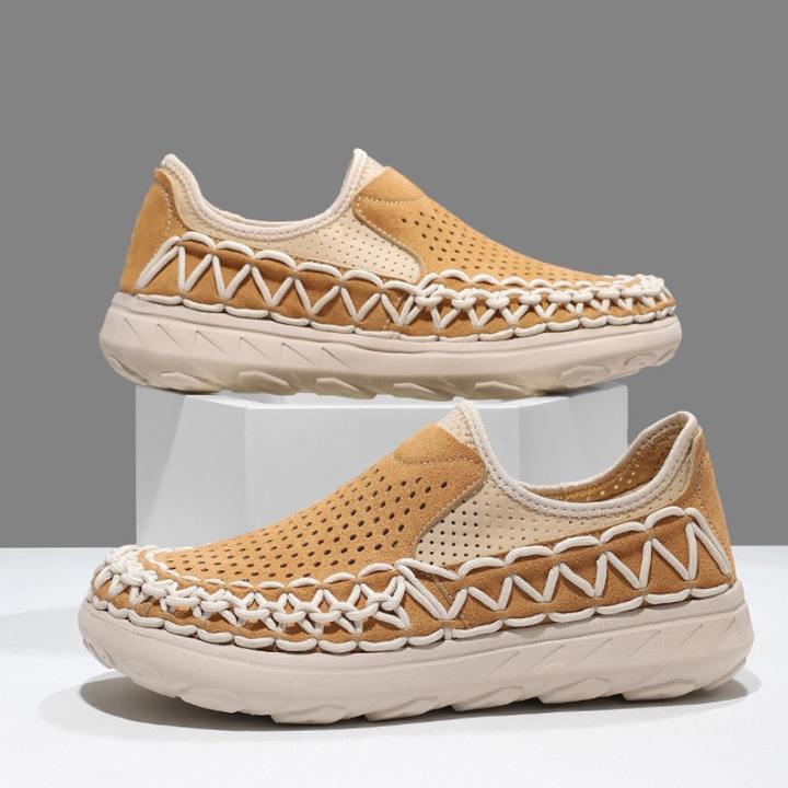 Adriano Hand-Woven Slip-Ons
