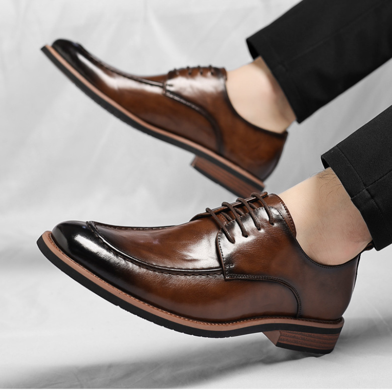 Cavaro Heritage Leather Derbies