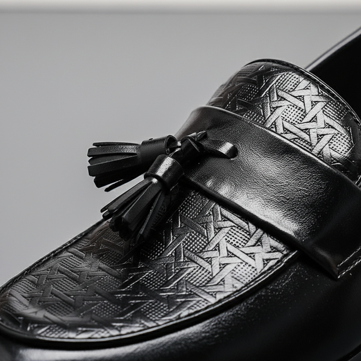 Covani Woven Tassel Loafer