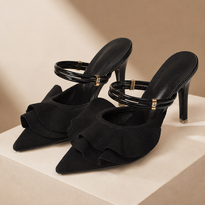 Giada Ruffle Mules
