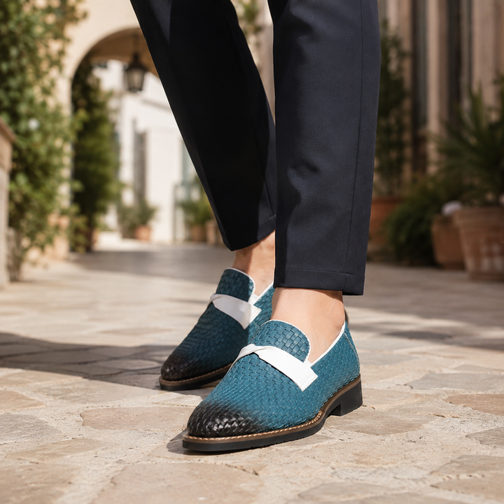 Weston Woven Loafers