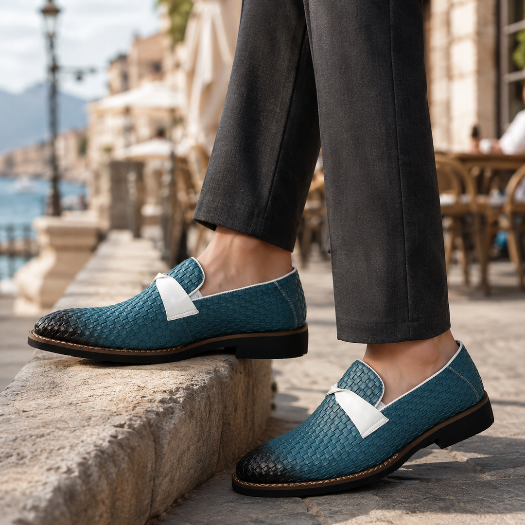 Weston Woven Loafers