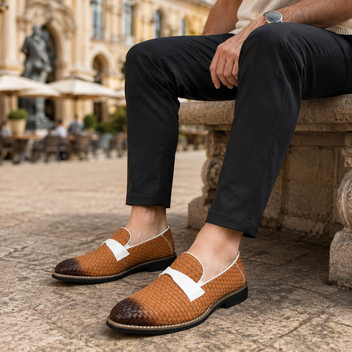 Weston Woven Loafers