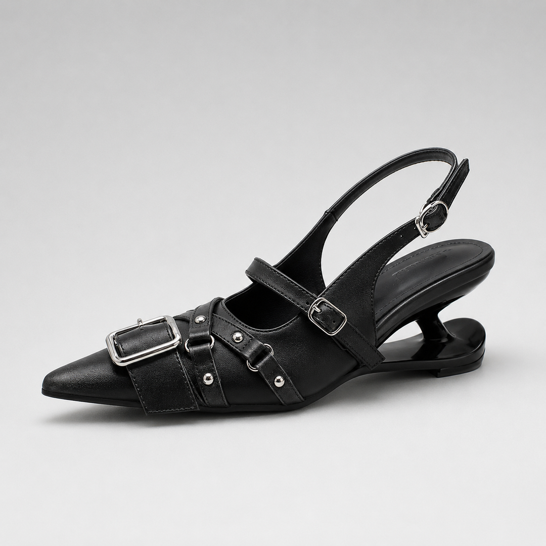 Morvane Arch Slingback Heels