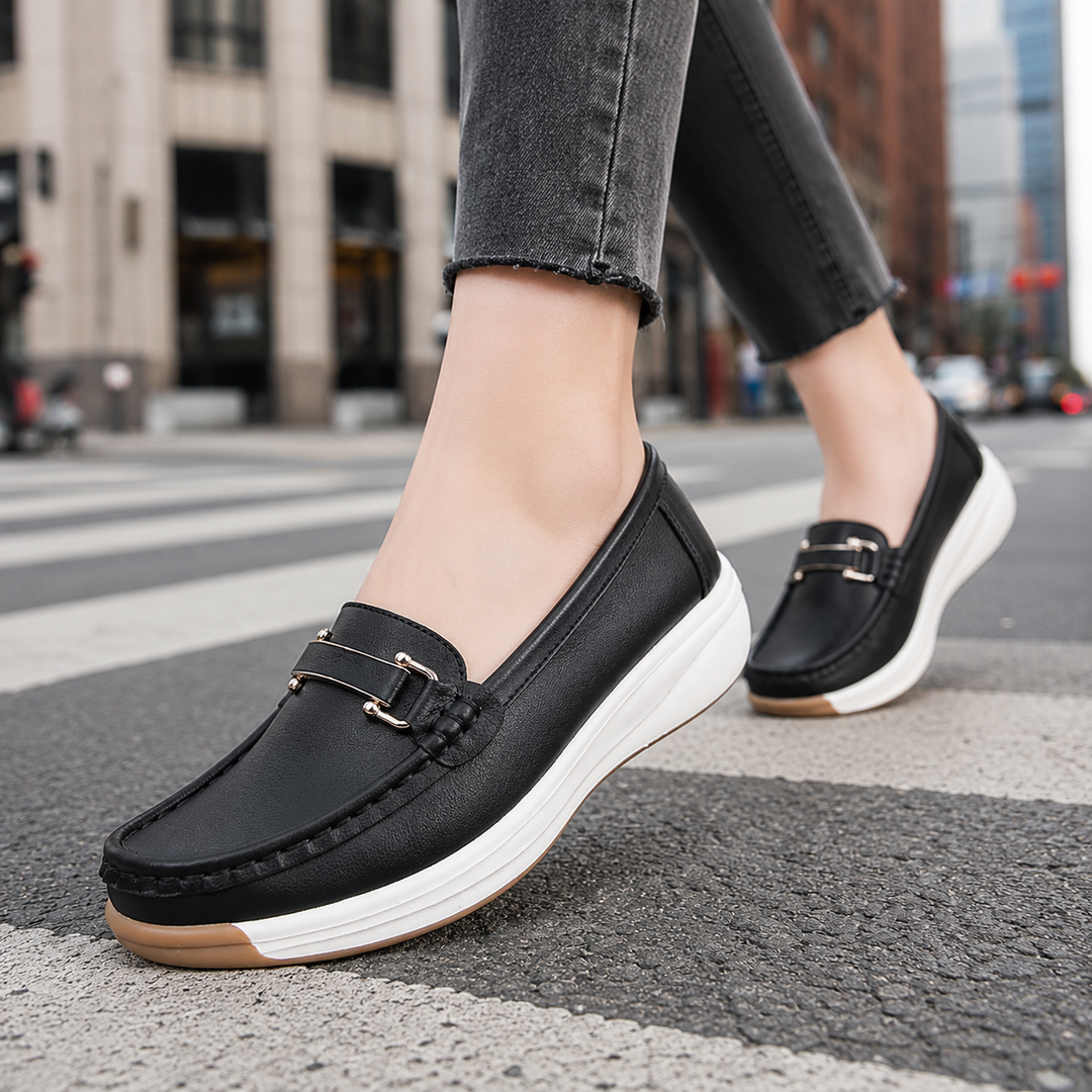 Jenzora Platform Loafers
