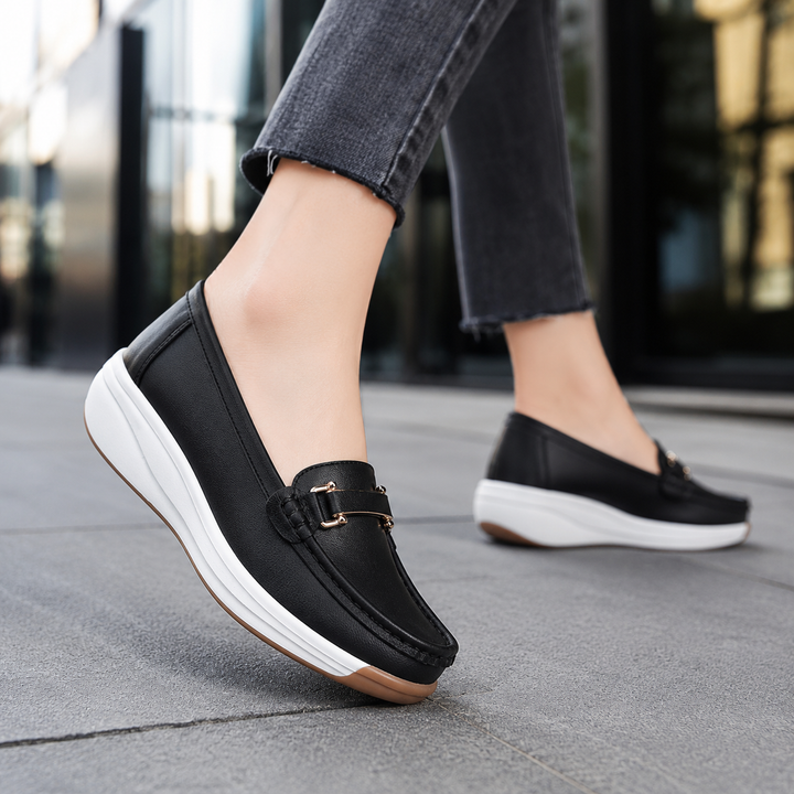 Jenzora Platform Loafers