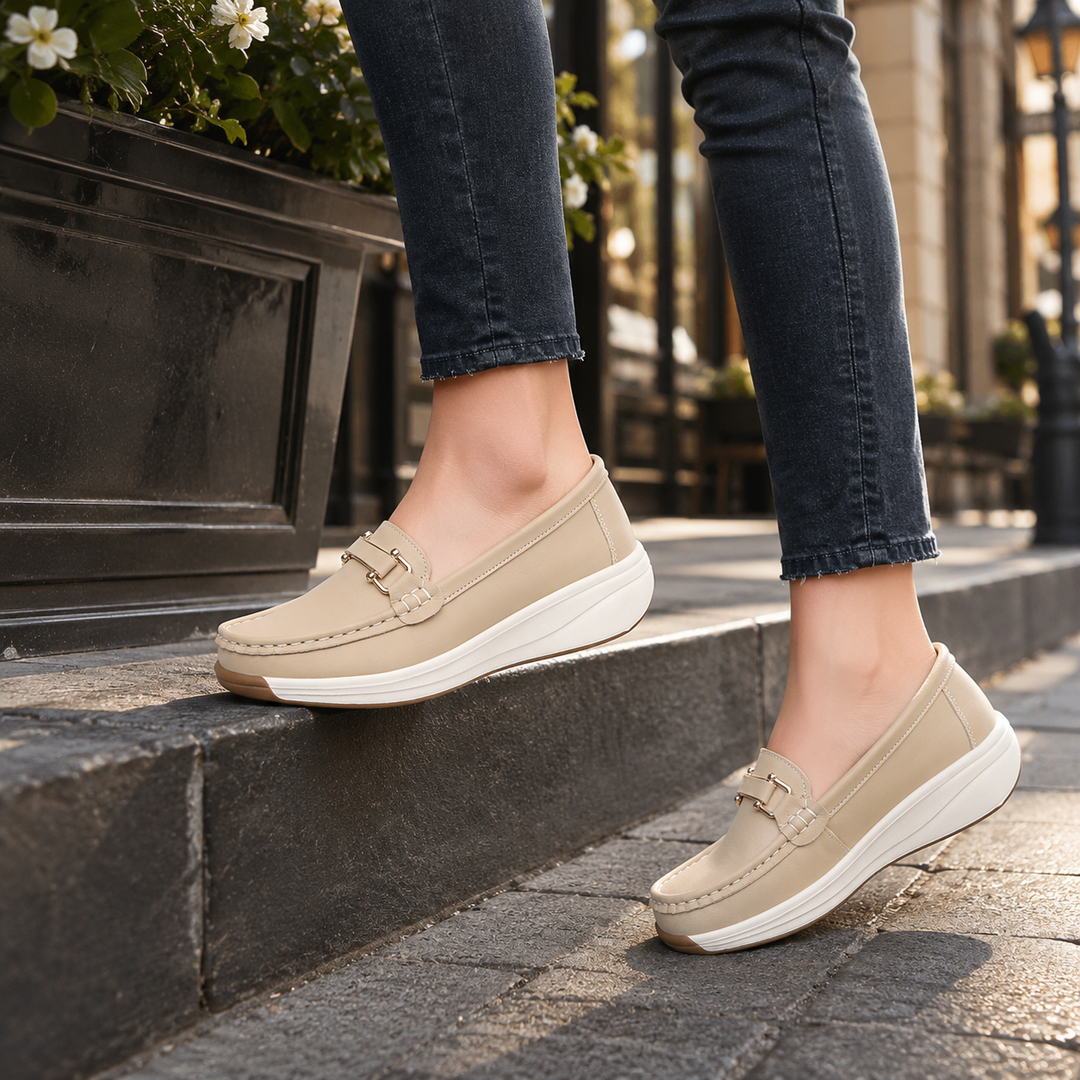 Jenzora Platform Loafers