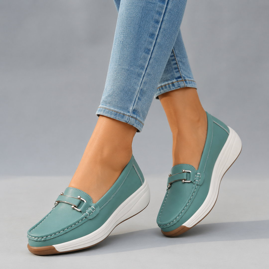 Jenzora Platform Loafers