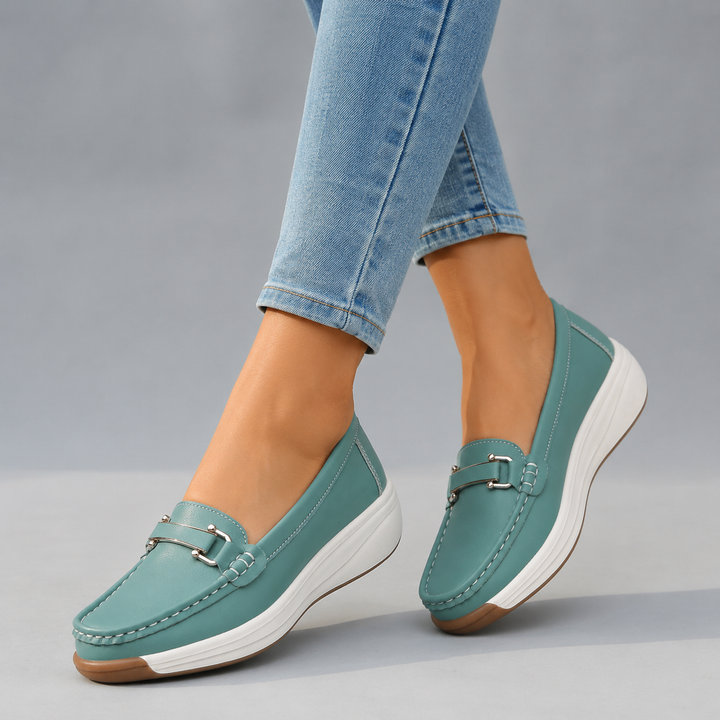 Jenzora Platform Loafers