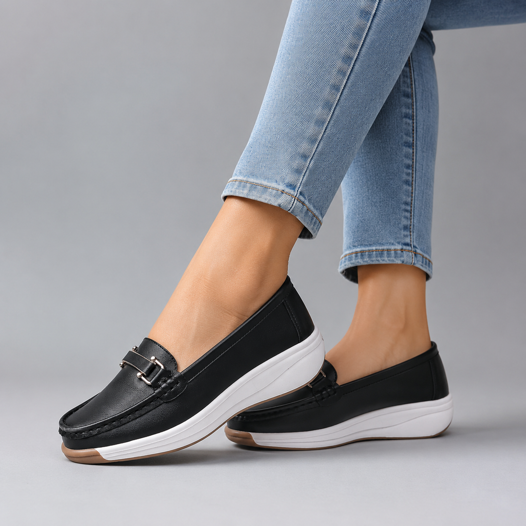 Jenzora Platform Loafers