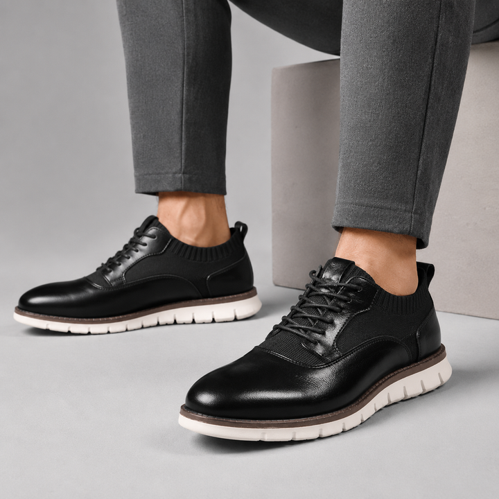 Avenza Leather Dress Sneakers