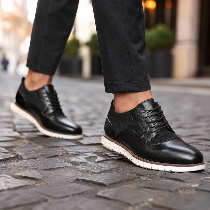 Avenza Leather Dress Sneakers