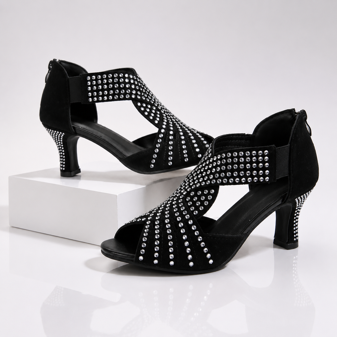 Nerissa Rhinestone Heels