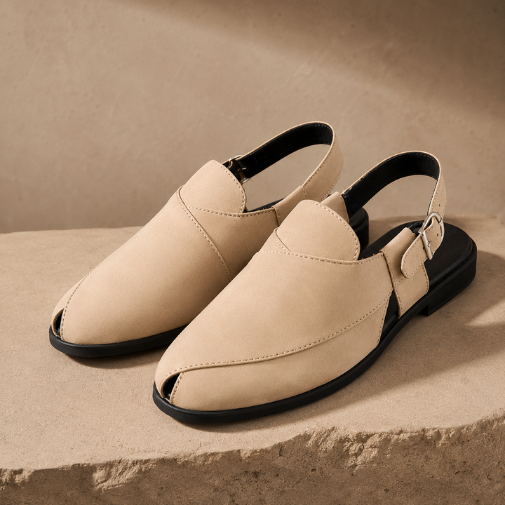 Bramante Leather Slingback Sandals