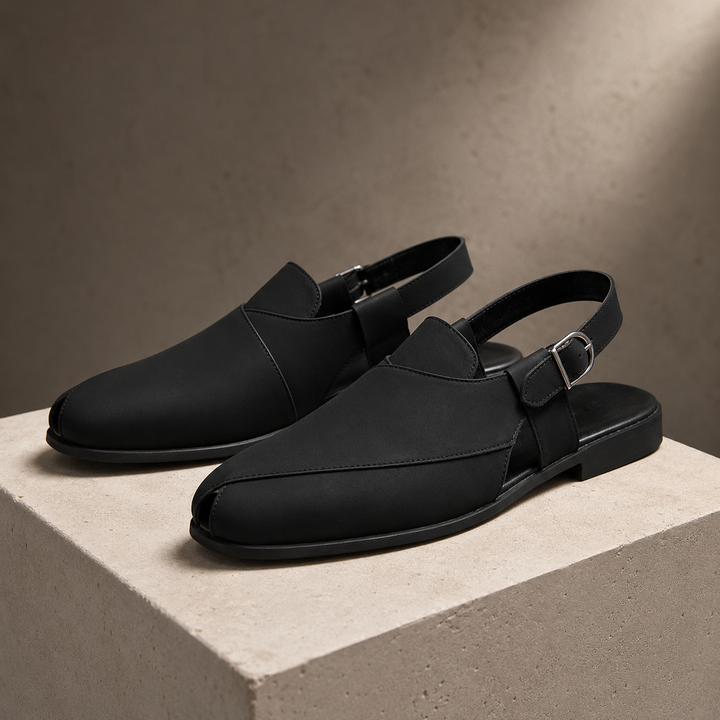 Bramante Leather Slingback Sandals