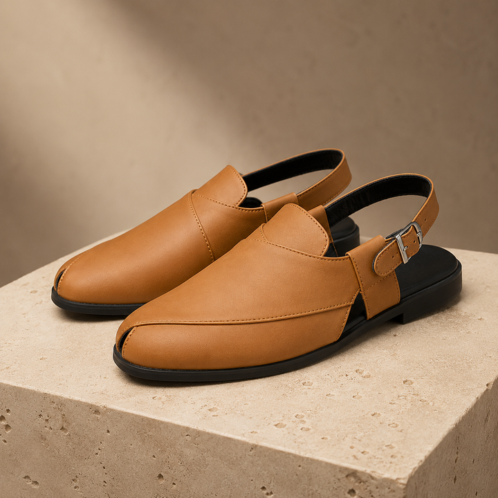 Bramante Leather Slingback Sandals