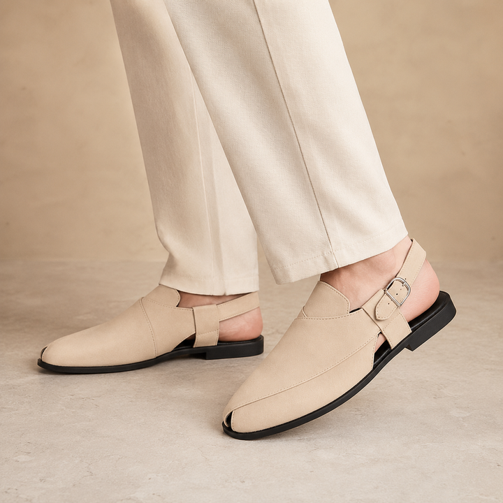 Bramante Leather Slingback Sandals