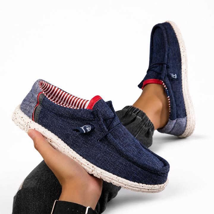 Ubaldo Canvas Loafers