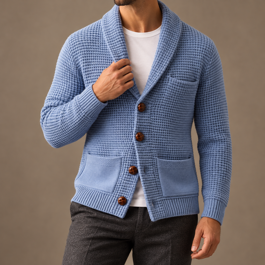 Hampton Shawl-Collar Cardigan