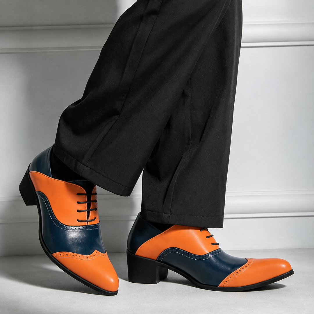 Portofino Block-Heel Brogues