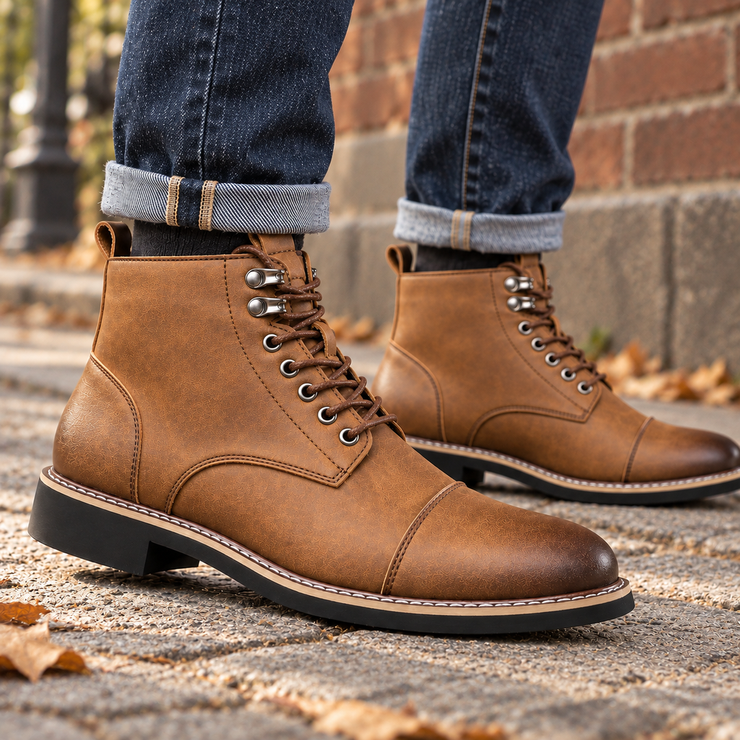 Weslin Cap-Toe Boots